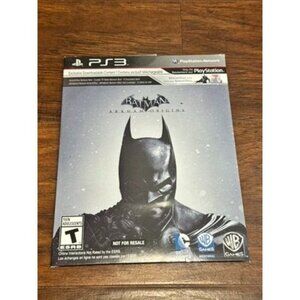 Batman: Arkham Origins PS3 Playstation Video Game T Teen Warner Bros